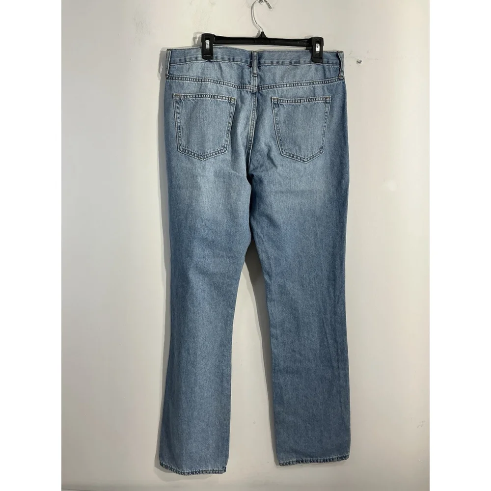 Mens Old Navy Straight Leg 34/34 Blue Jeans